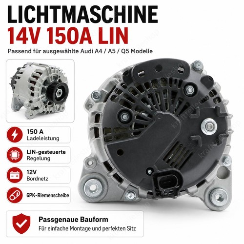 Lichtmaschine generator 150a - lichtmaschine,