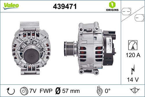 Valeo lichtmaschine 120 mit - lichtmaschine,